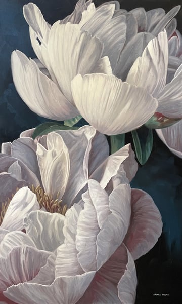 Uplifting Peonies by James Wiens